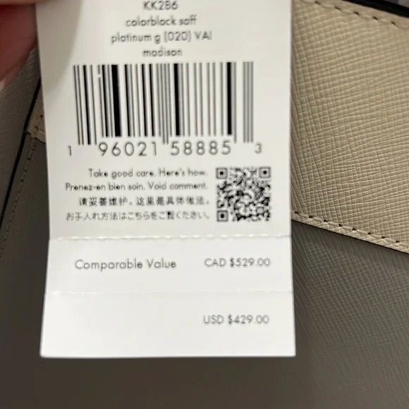 Kate Spade Madison Medium Top Handle Satchel - Picture 5 of 5